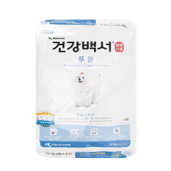 뉴트리나 건강백서 사료 푸들 10.2kg