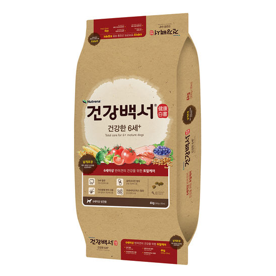 뉴트리나 건강백서 사료 건강한 6세이상 6kg